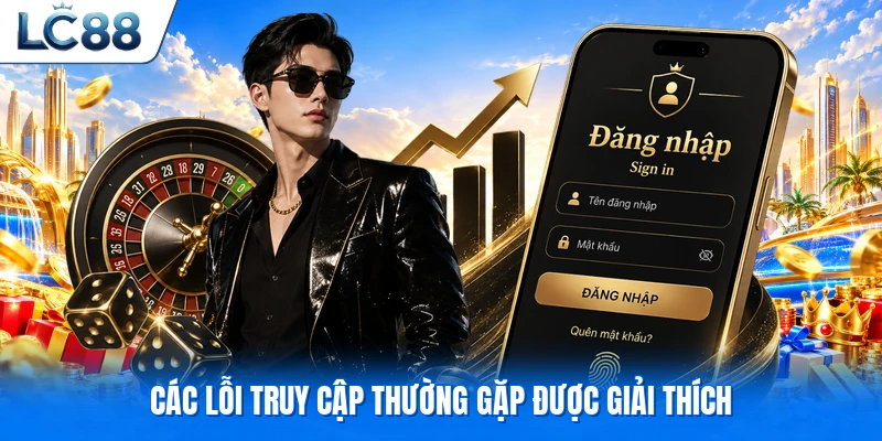 Các lỗi truy cập thường gặp được giải thích