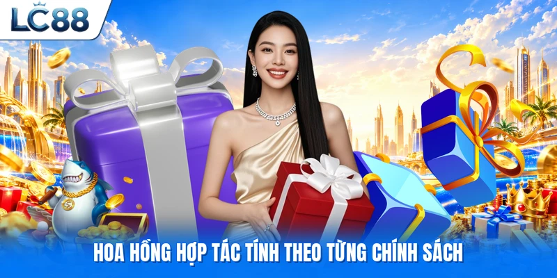 Hoa hồng hợp tác tính theo từng chính sách