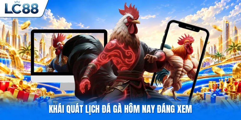 Khái quát lịch đá gà hôm nay đáng xem